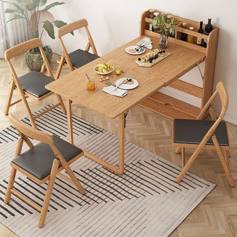 20 Fun And Creative Folding Dining Table Designs with regard to Foldable Dining Table Wall Mounted